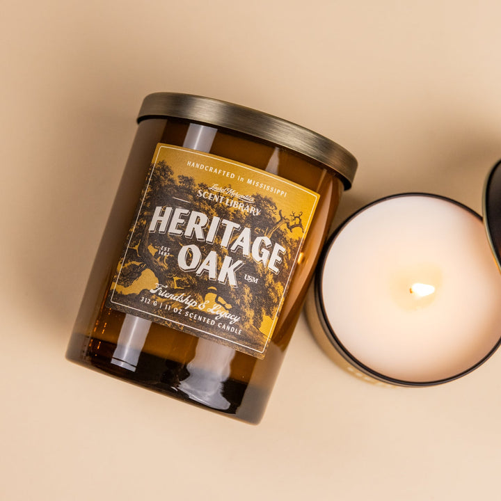 Heritage Oak Candle