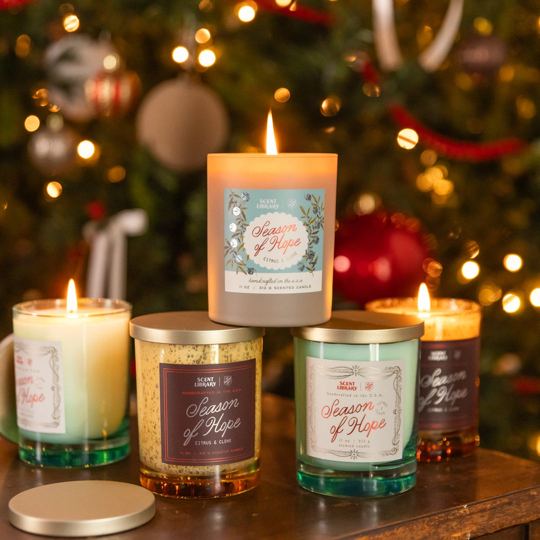 Season of Hope Candle | Blue