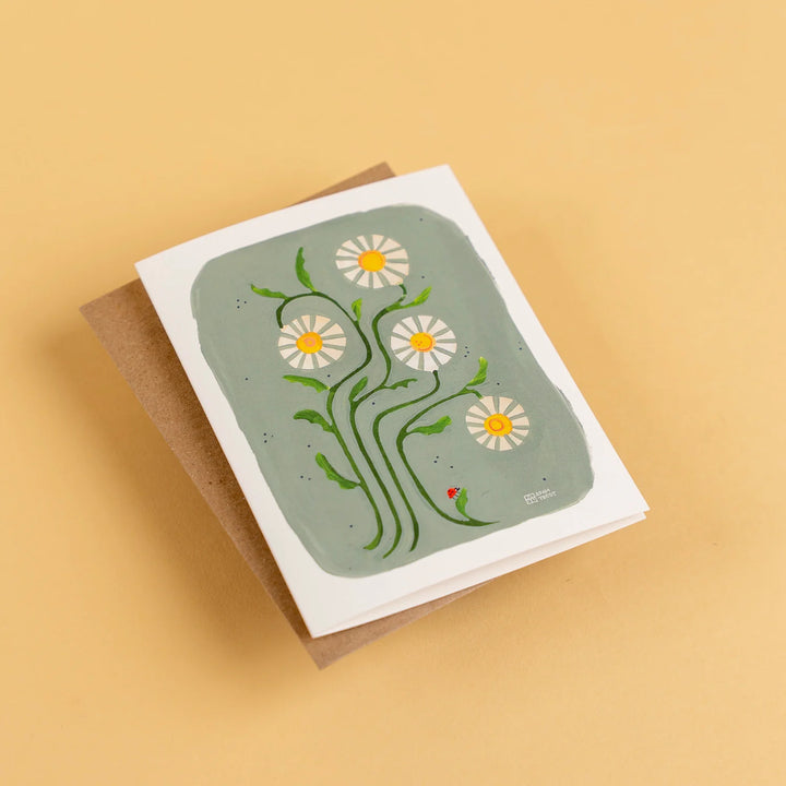 Adam Trest Stationery | Daisies in Blue Card