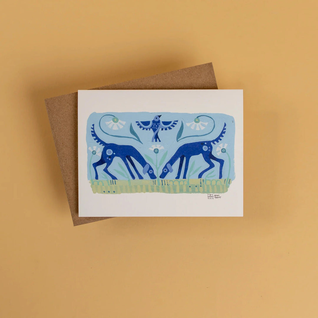 Adam Trest Stationery | Just Here Card