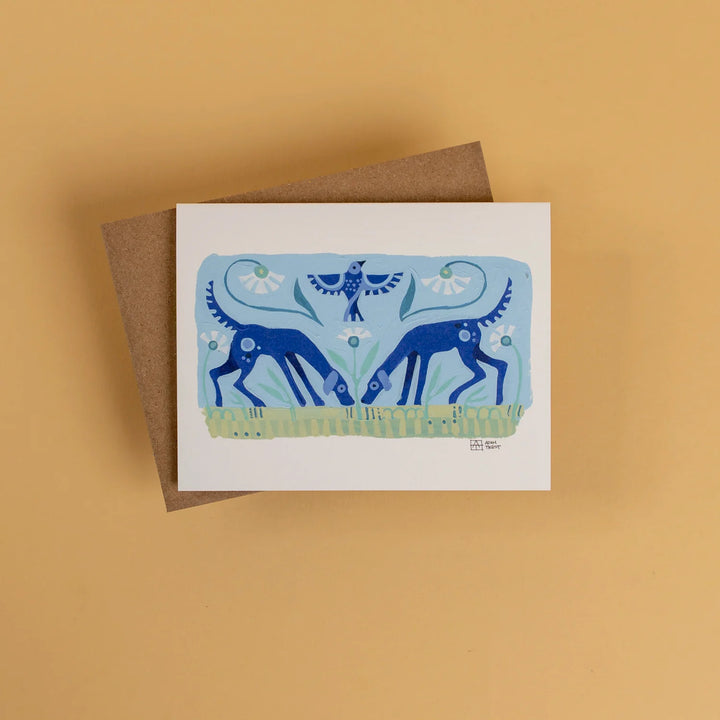 Adam Trest Stationery | Just Here Card