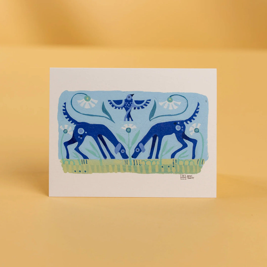 Adam Trest Stationery | Just Here Card