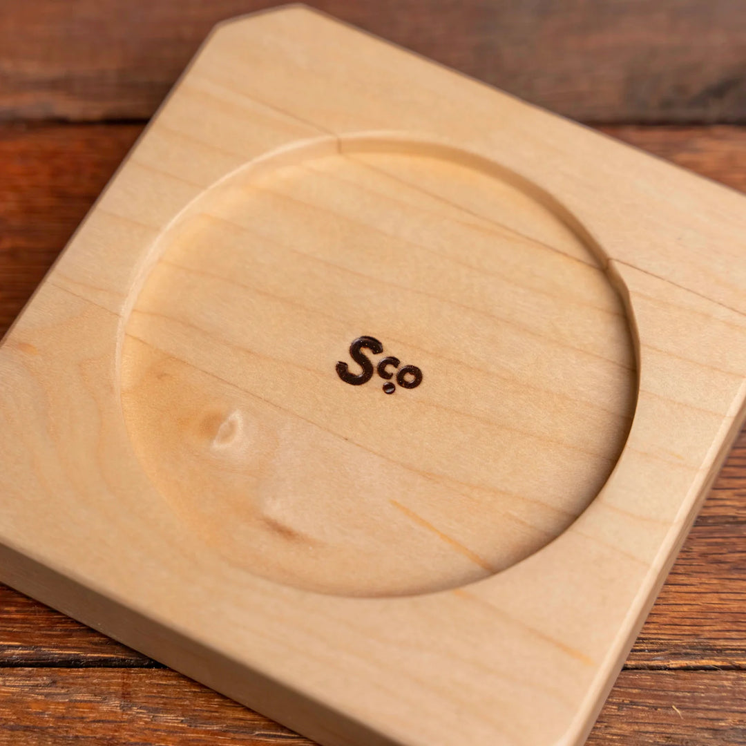 Bevelled Edge Candle Coaster