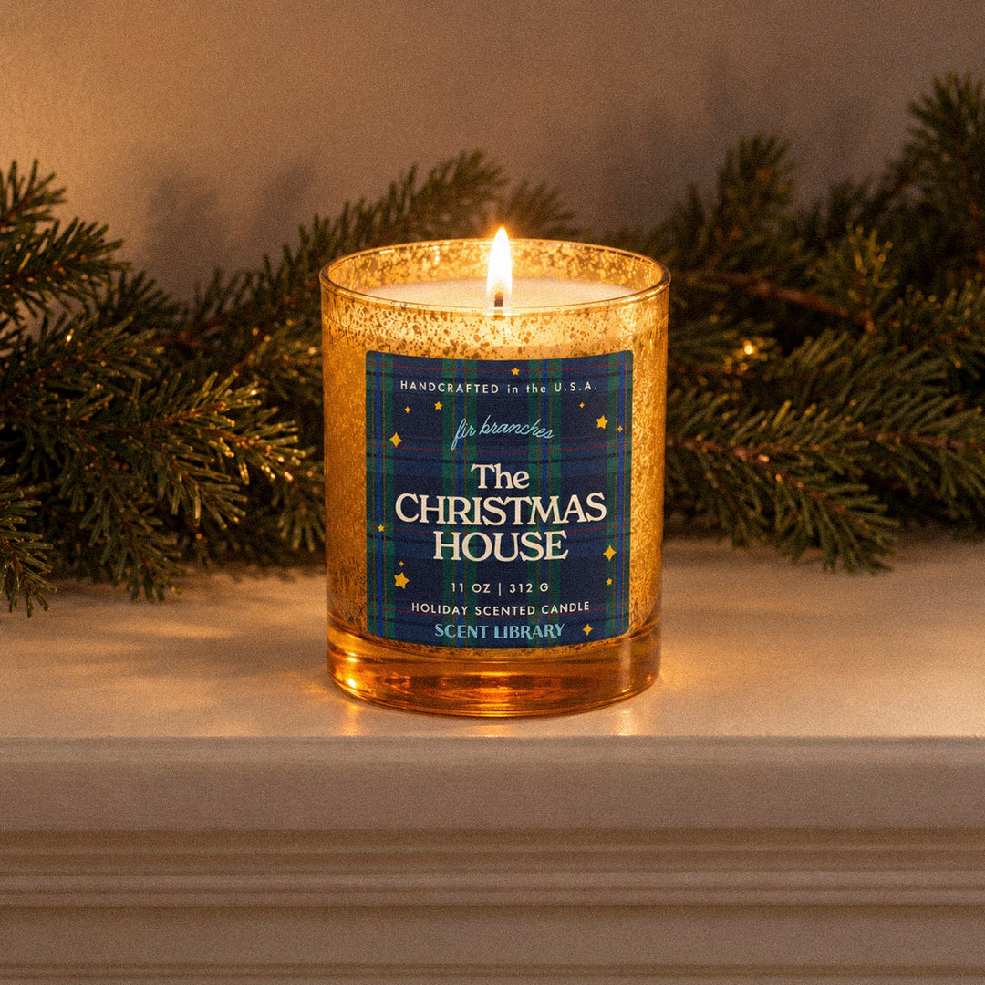 The Christmas House Candle