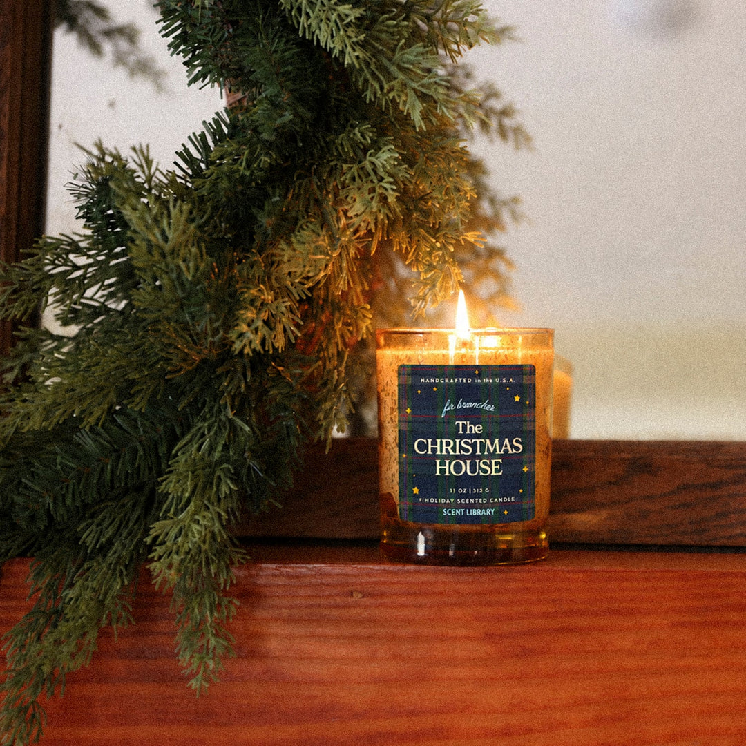The Christmas House Candle