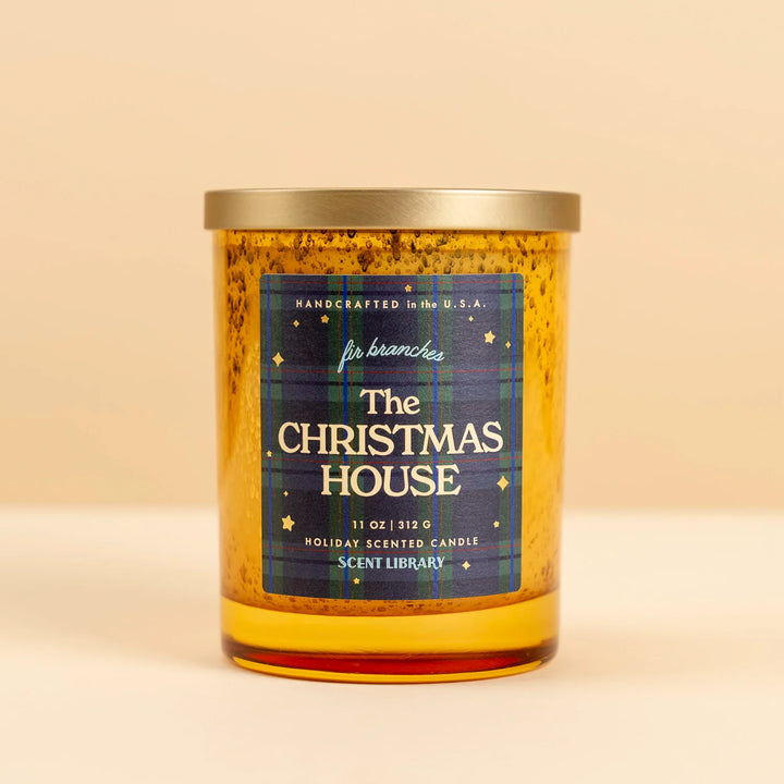 The Christmas House Candle