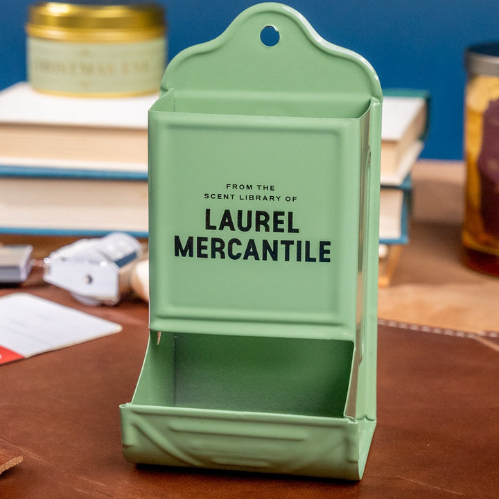 Scent Library Enameled Matchbox Holder