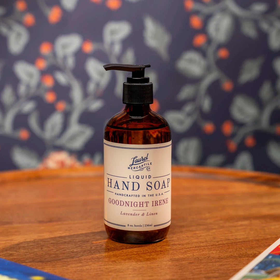 Goodnight Irene 8 ounce hand soap