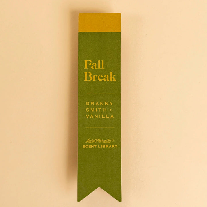 Scented Bookmark - Fall Periodical Collection