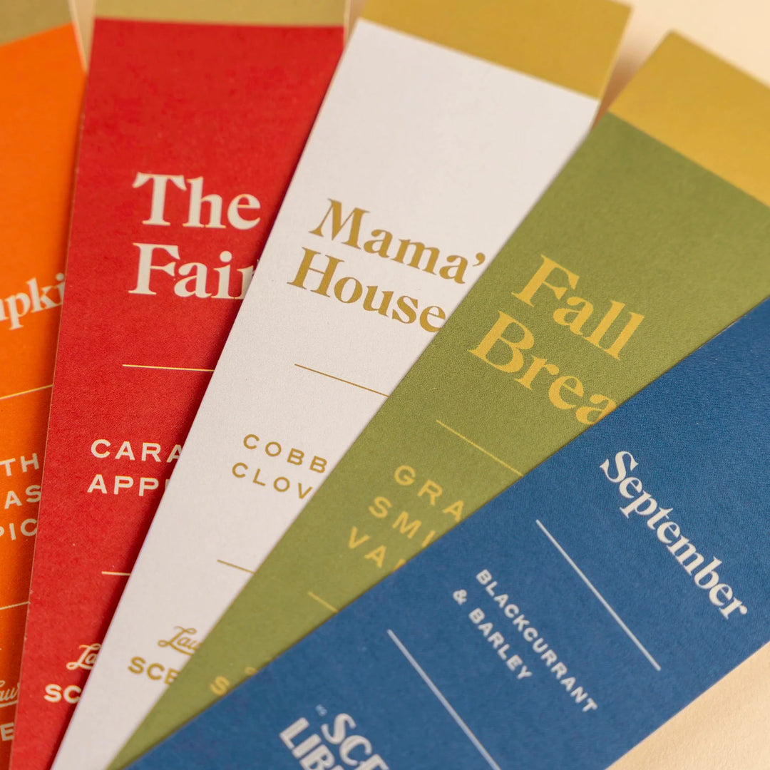 Scented Bookmark - Fall Periodical Collection |The Fair
