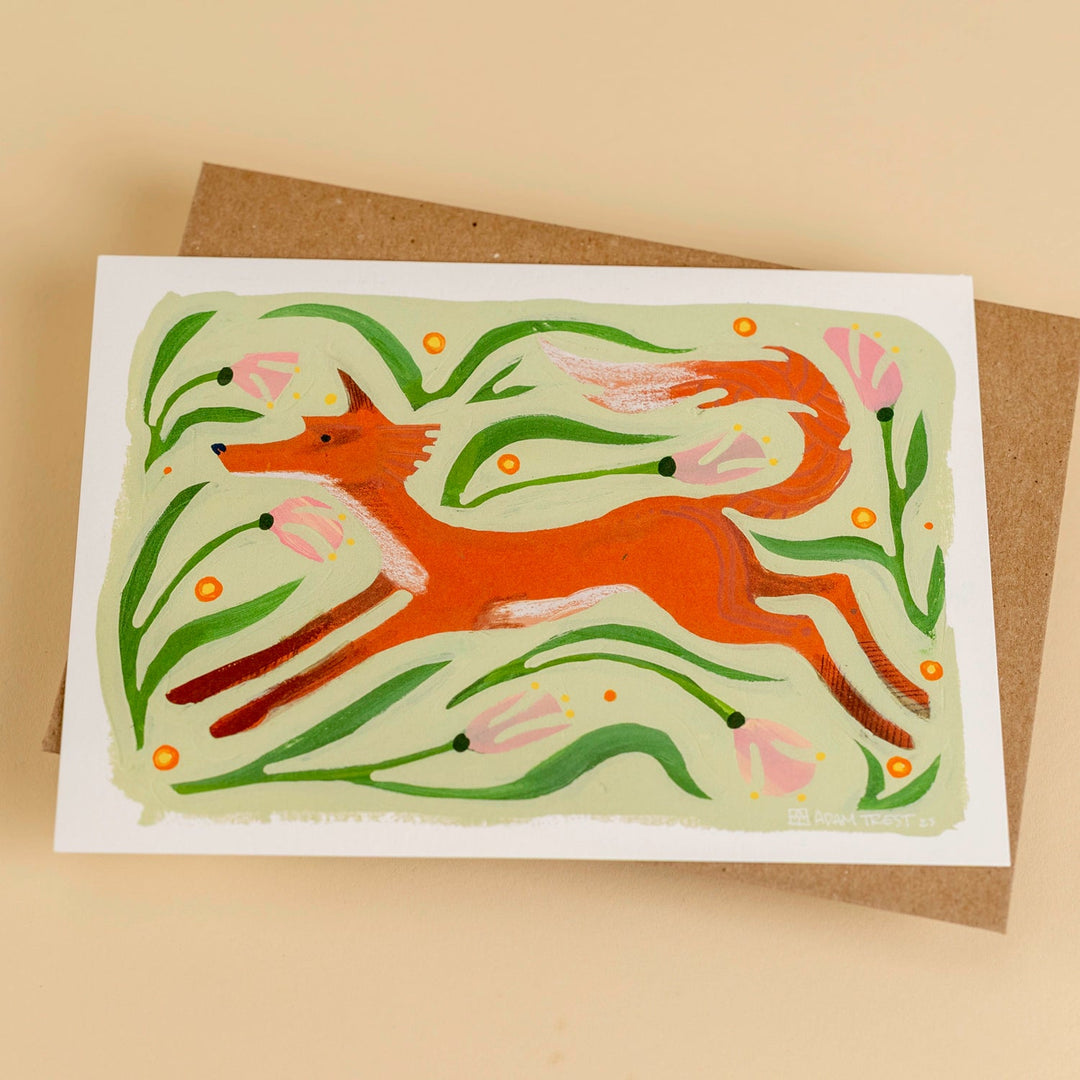 Adam Trest Stationery | Fox Meadow Flat Card