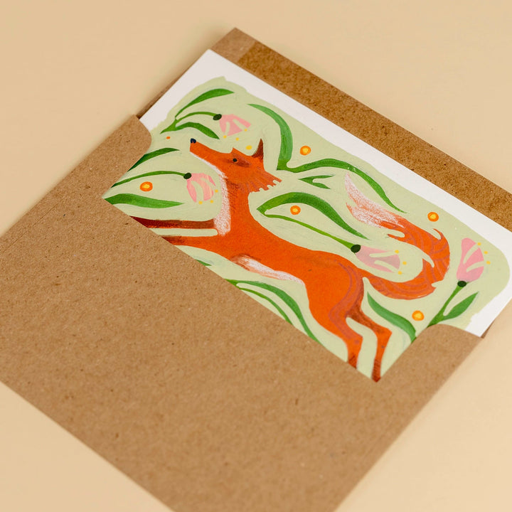 Adam Trest Stationery | Fox Meadow Flat Card