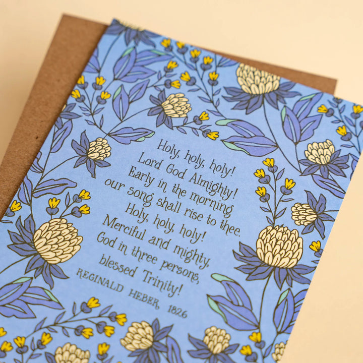 Holy, Holy, Holy! Hymn Greeting Card