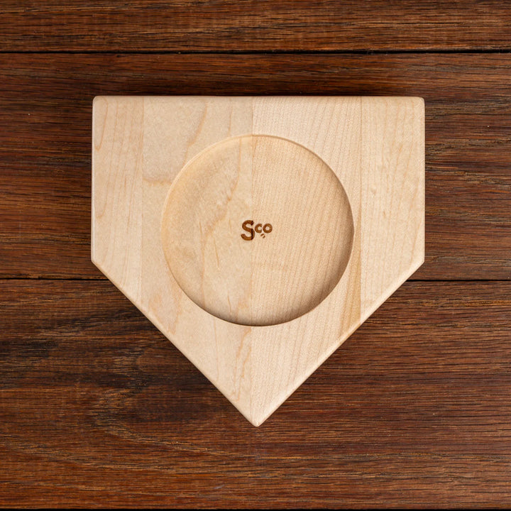 Home Plate Candle Coaster