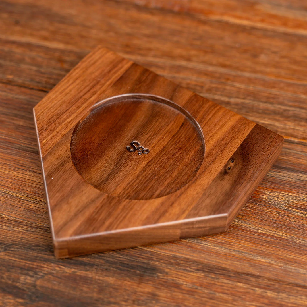 Home Plate Candle Coaster