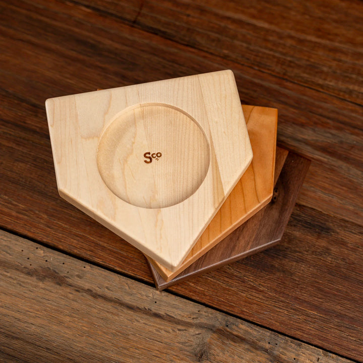 Home Plate Candle Coaster