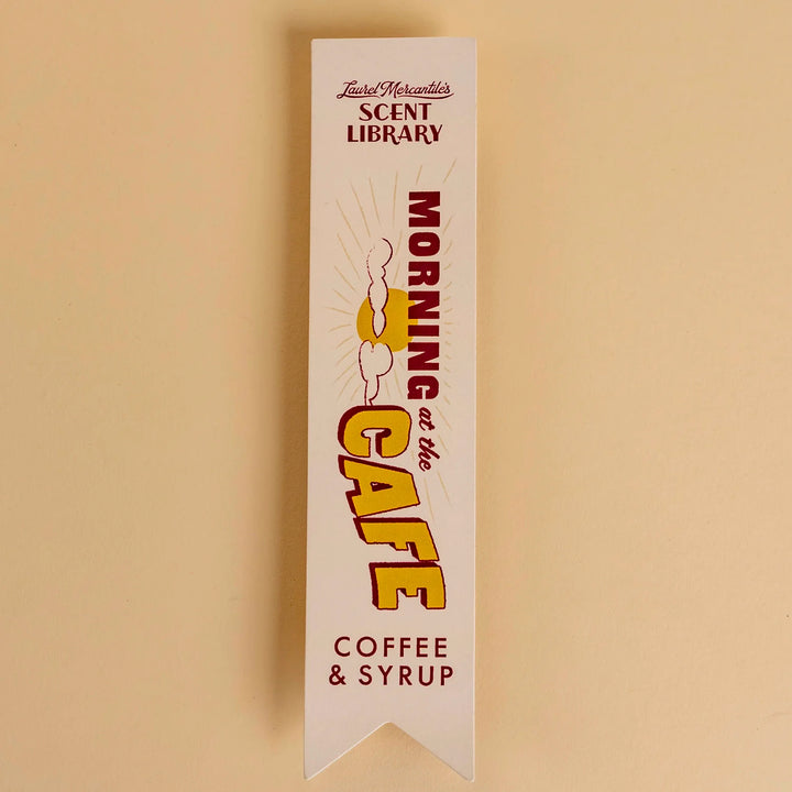 Scented Bookmark - MSU Collegiate Collection | Morning at the Cafe