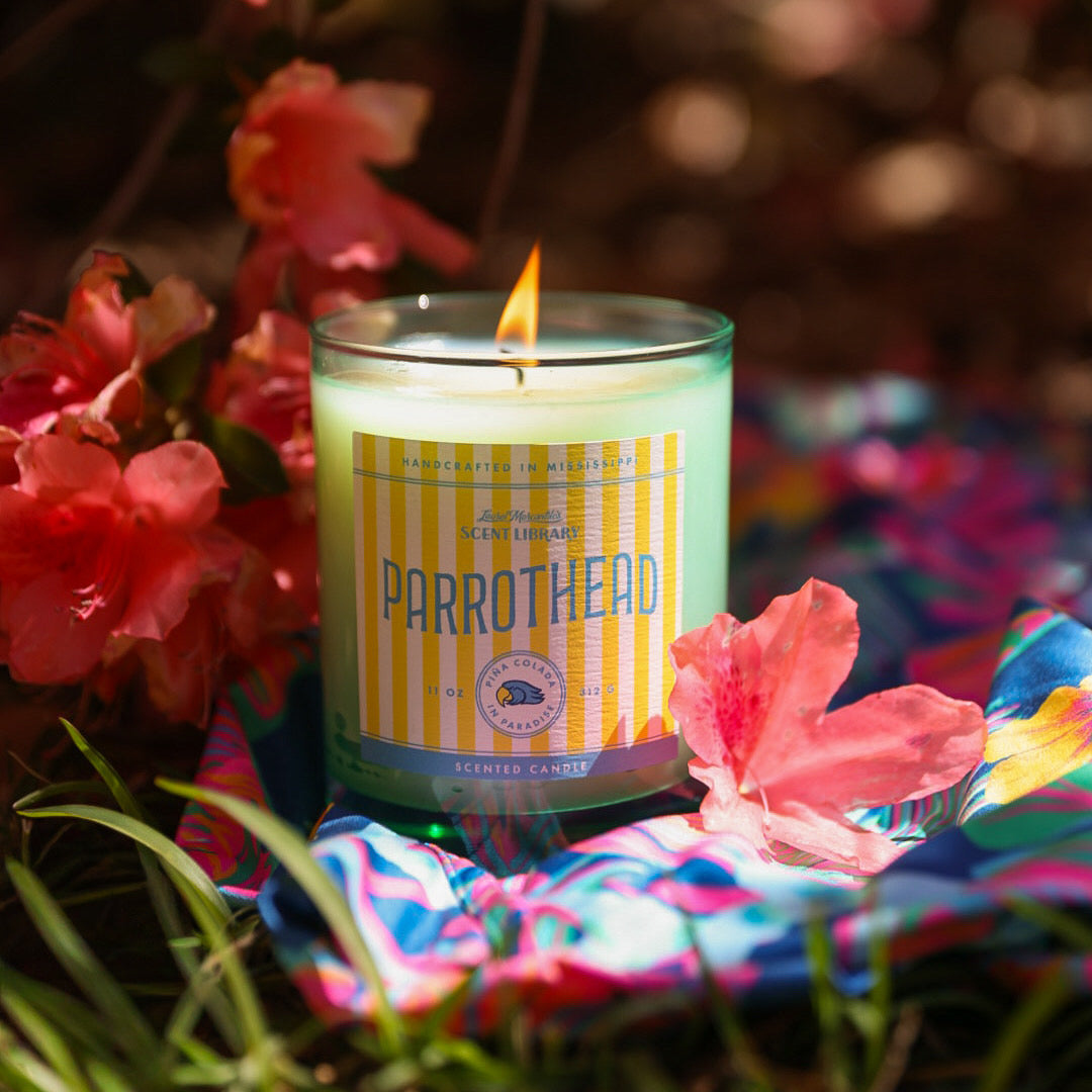 Parrothead Candle