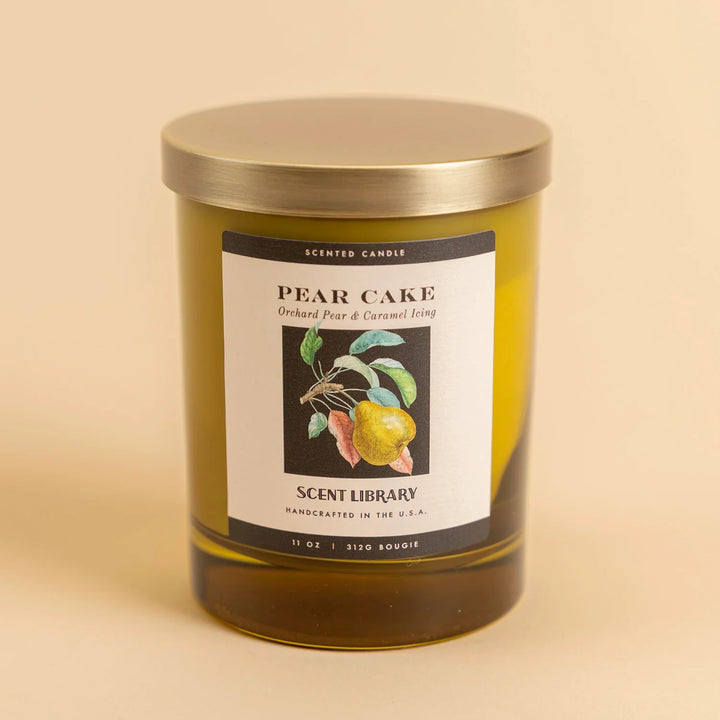 Pear Cake Candle