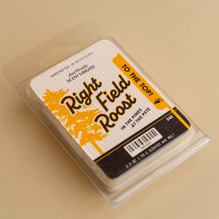 Right Field Roost Wax Melt
