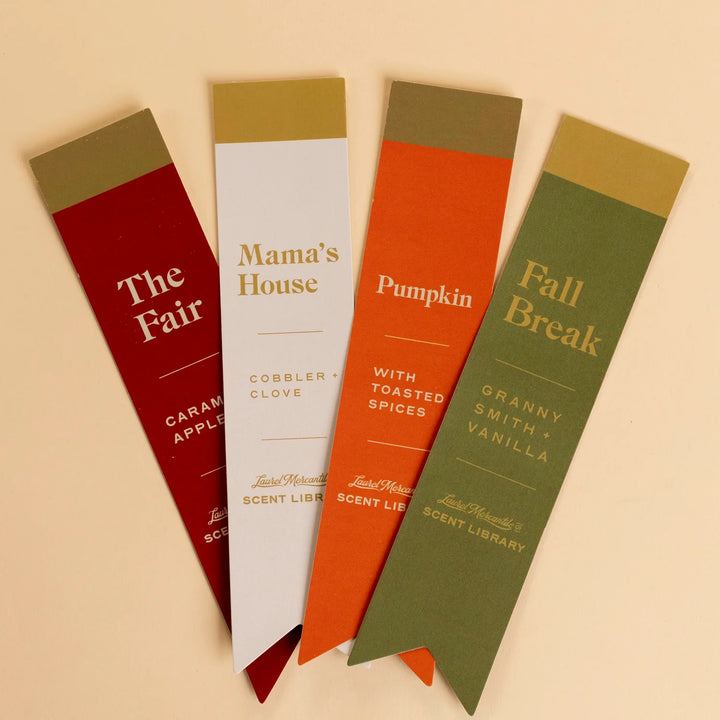 Scented Bookmark - Fall Periodical Collection