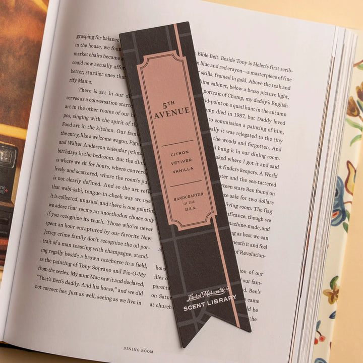 Scented Bookmark - Avenues Collection