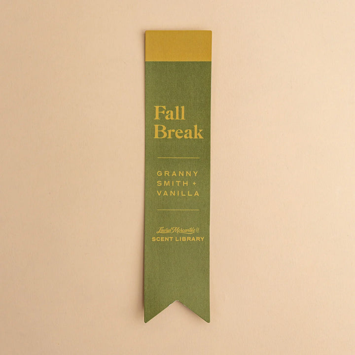 Scented Bookmark - Fall Periodical Collection