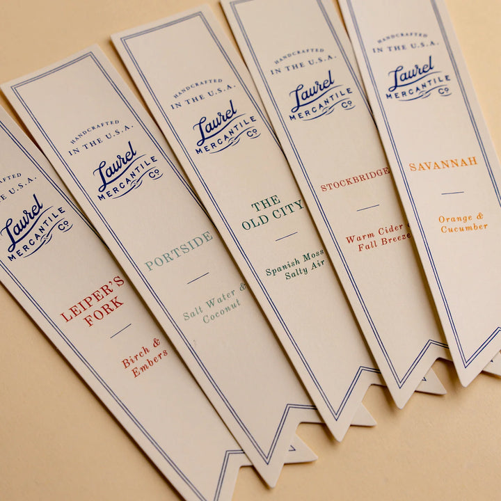 Scented Bookmark - Travel Collection