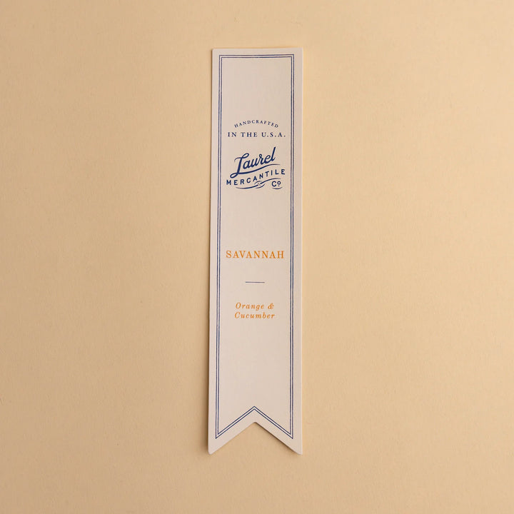 Scented Bookmark - Travel Collection