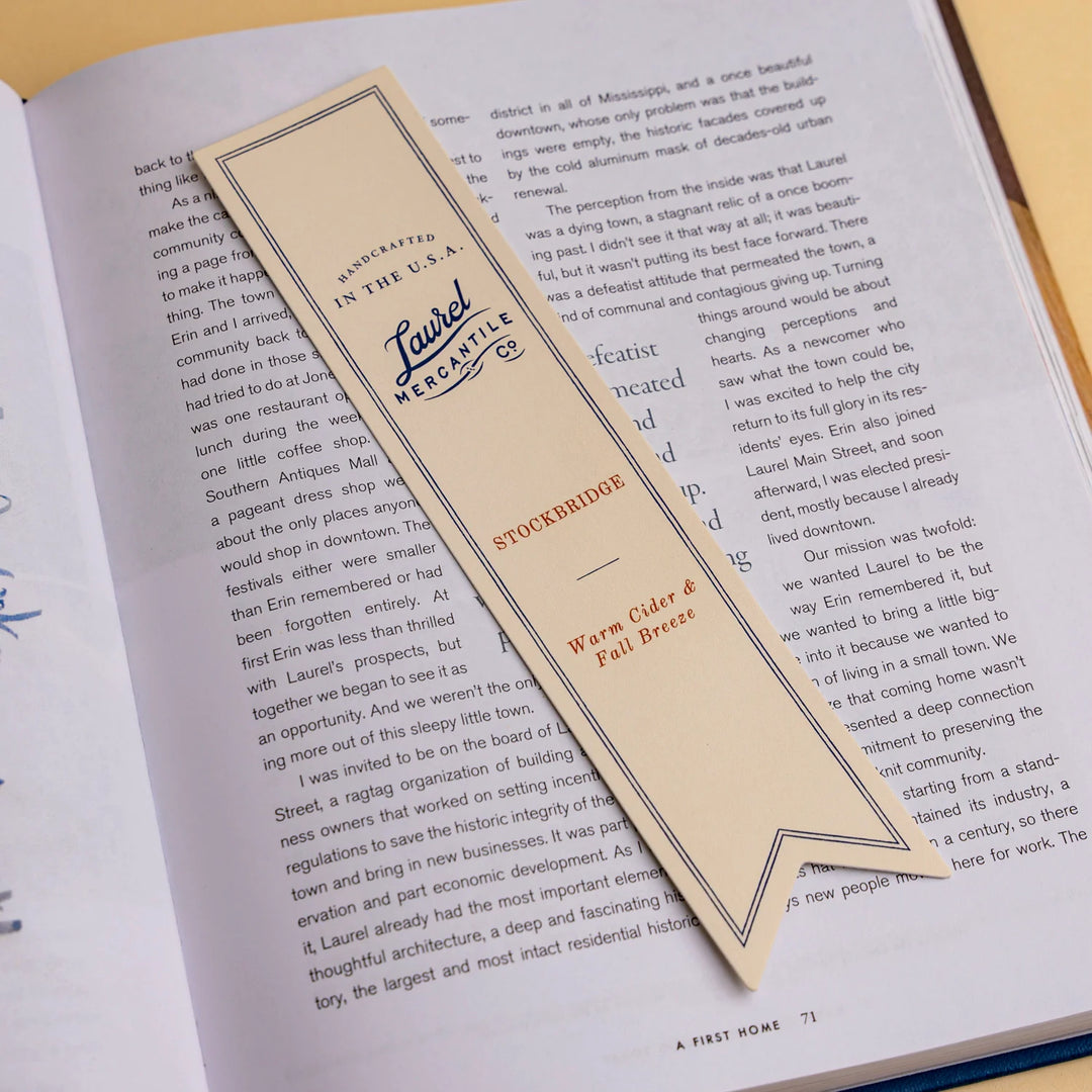 Scented Bookmark - Travel Collection