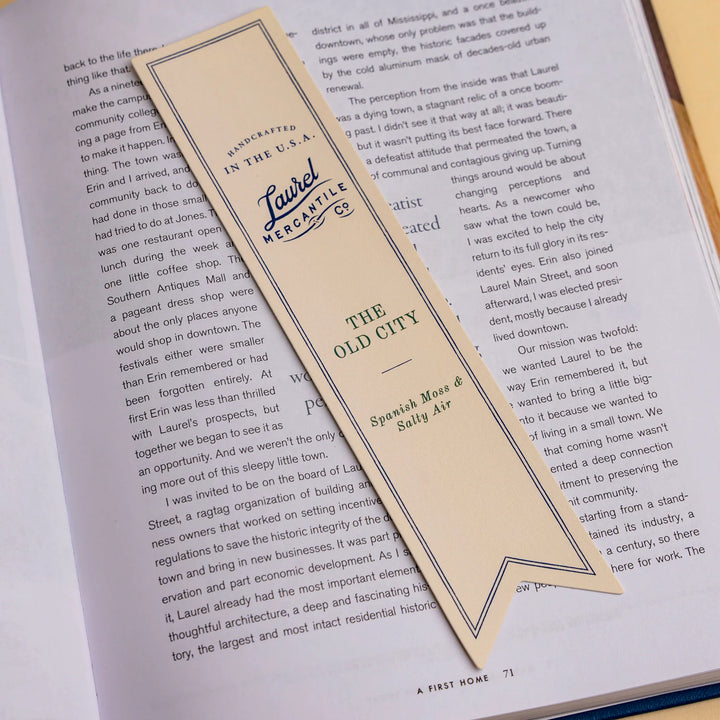 Scented Bookmark - Travel Collection