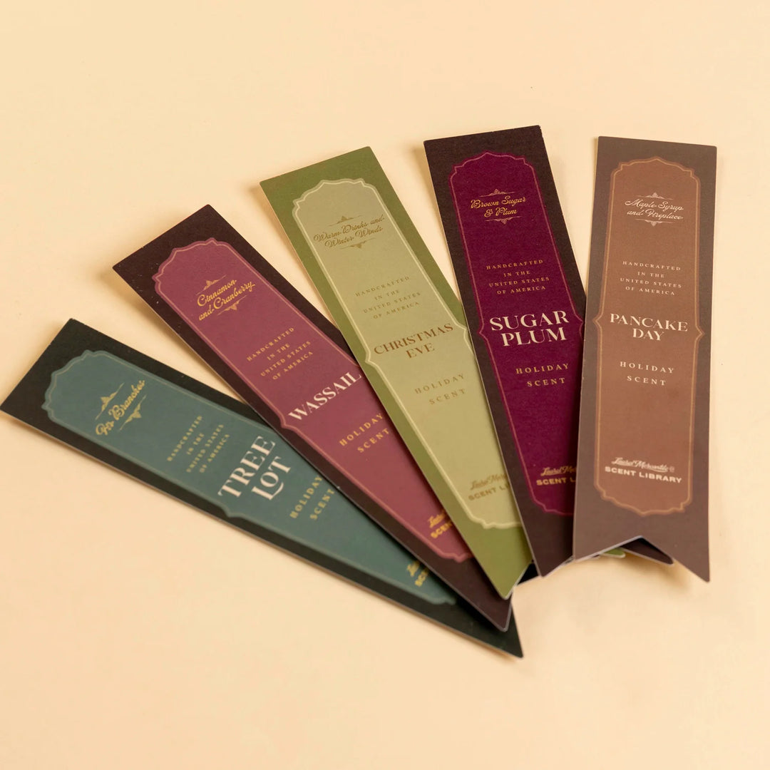 Scented Bookmark - Holiday Periodical Collection