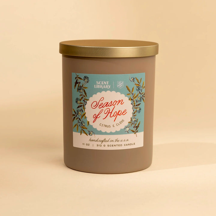 Season of Hope Candle | Blue