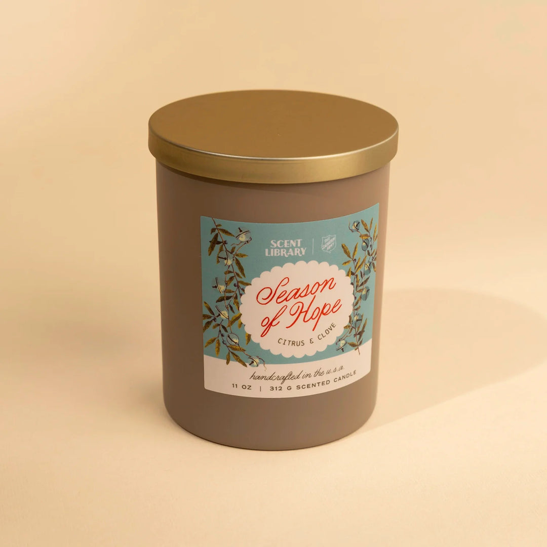 Season of Hope Candle | Blue