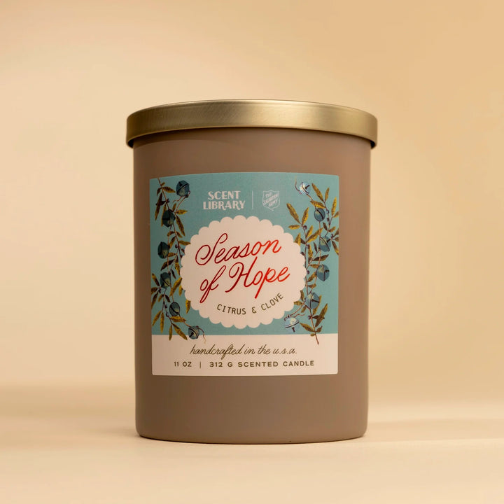 Season of Hope Candle | Blue