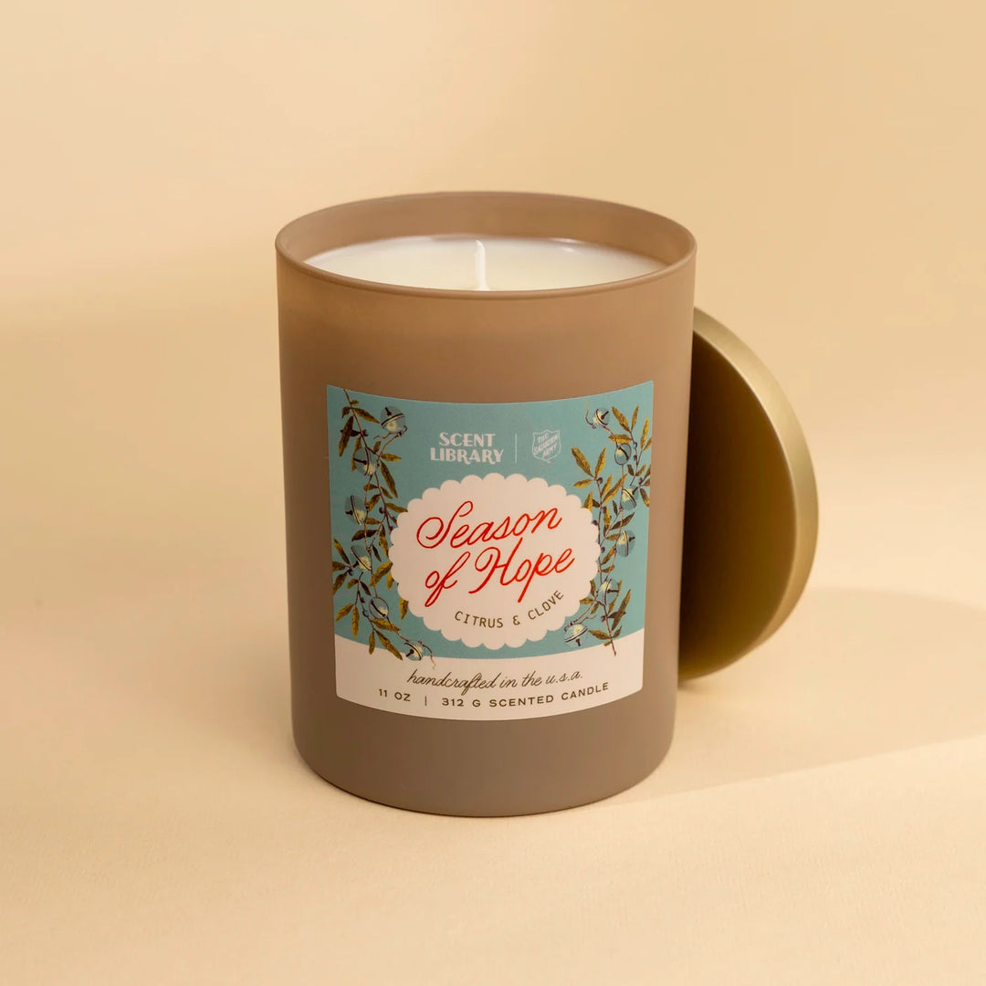 Season of Hope Candle | Blue