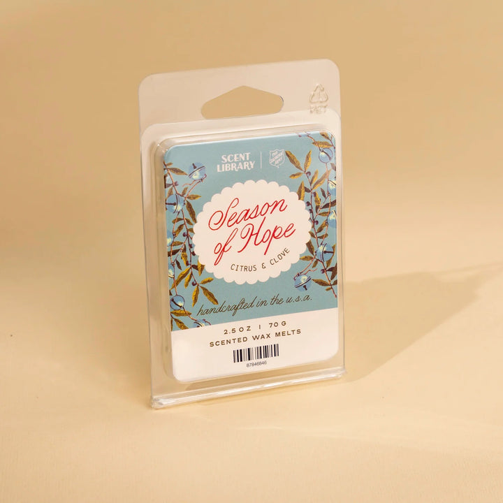 Season of Hope Wax Melt | Blue