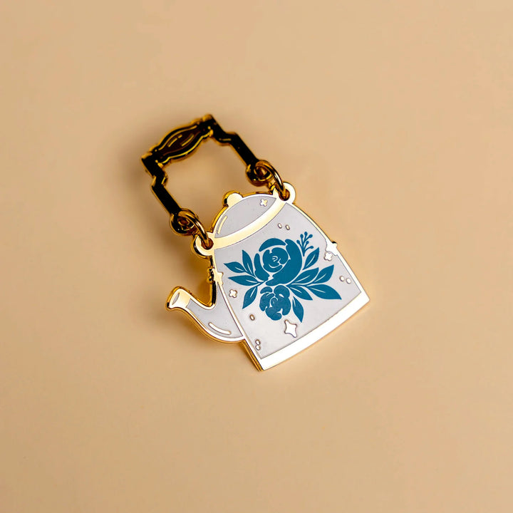 Teapot Enamel Pin