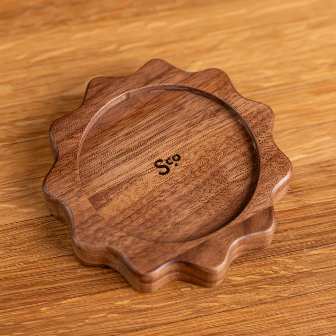 Scalloped Candle Coaster