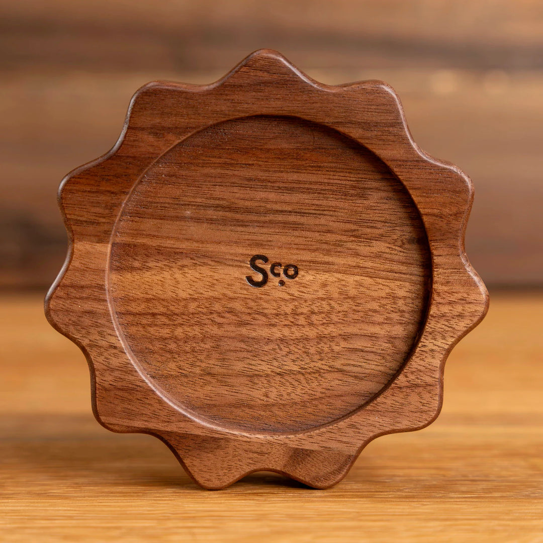 Scalloped Candle Coaster