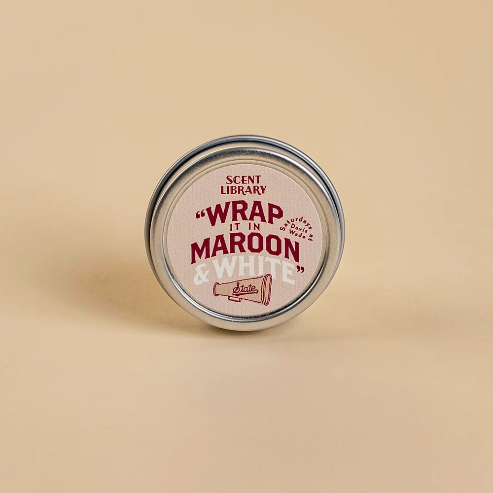 Wrap It In Maroon & White Scent Sample