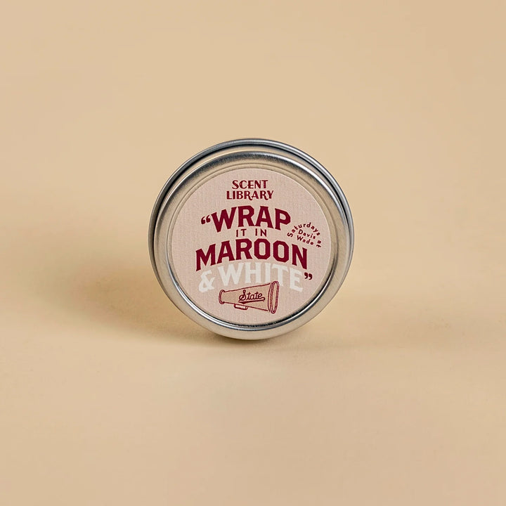 Wrap It In Maroon & White Scent Sample