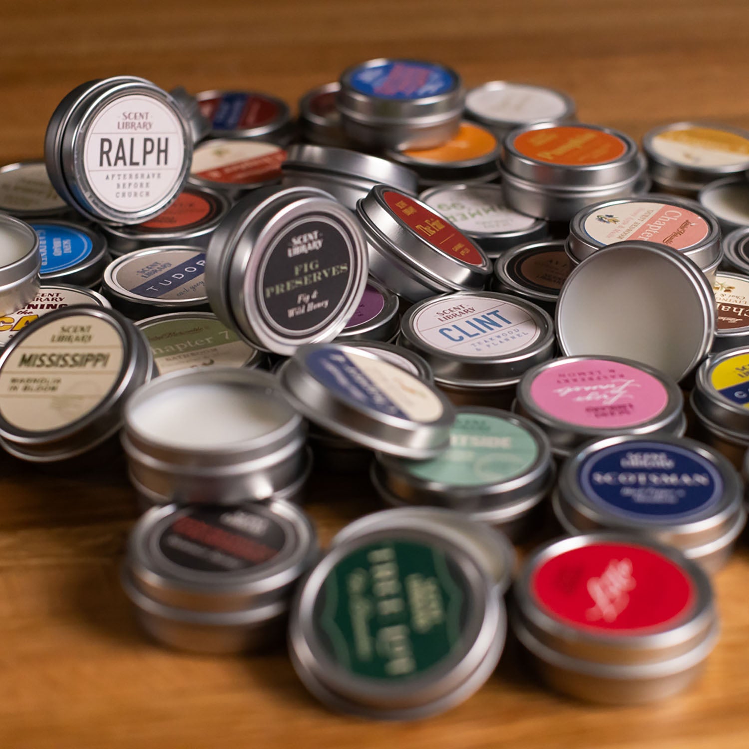 Try four scents. Find your favorite. – Scent Library
